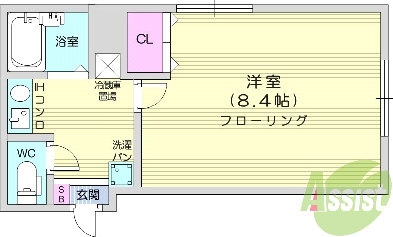 3階の間取り図