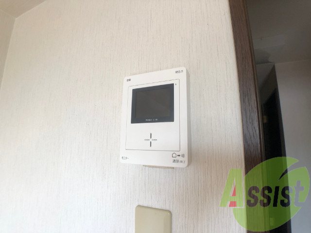 モニターインターホンがありました。来客時は安心ですね。 モニターインターホンがありました。来客時は安心ですね。