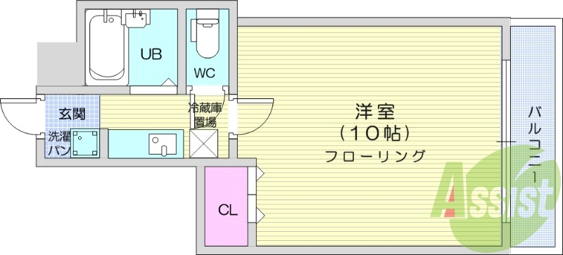 お写真は503号室のものです。参考にしてくださいませ。