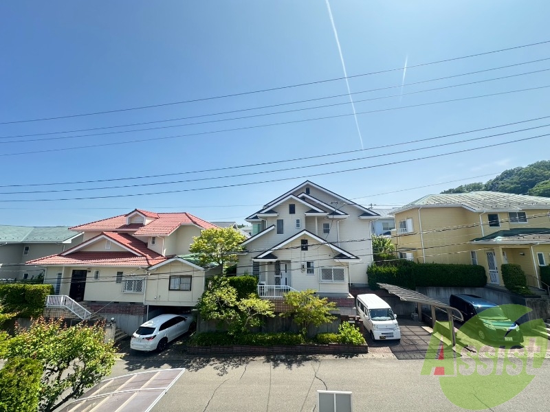 バルコニーからの景色を撮ってみました~。 バルコニーからの景色を撮ってみました~。