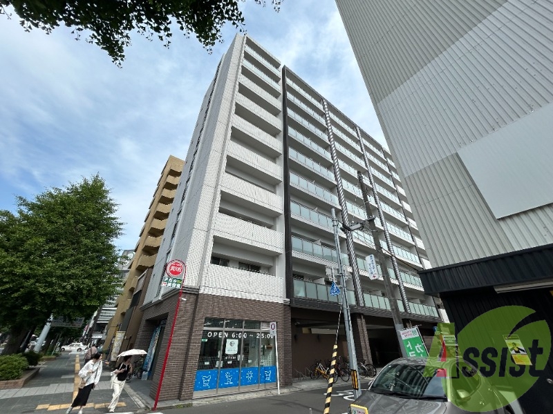 グランカーサ広瀬通の外観