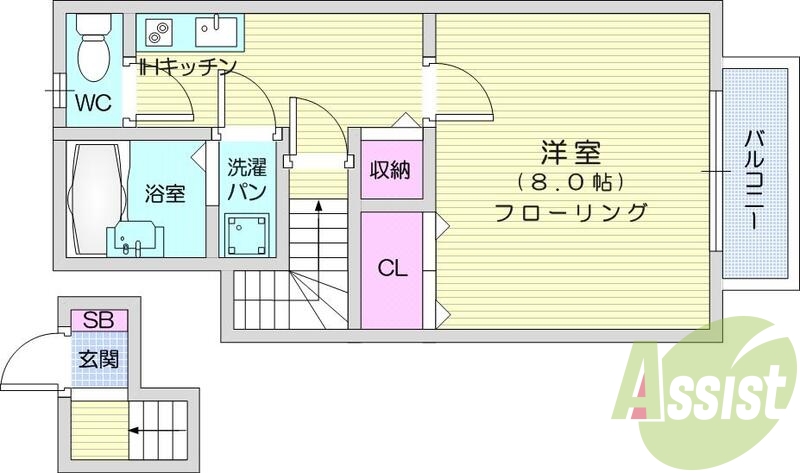 １K、エアコン、BT別、IHクッキングヒーター、追い焚き機能