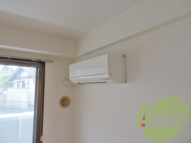 エアコンが付いているので入居のその日から快適ですね エアコンが付いているので入居のその日から快適ですね