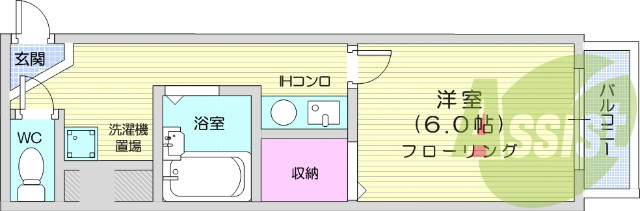 3階の間取り図