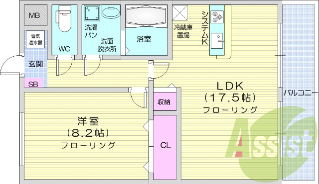 お写真は303号室のものです。参考にしてくださいませ。