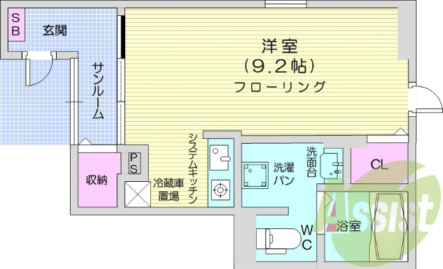追い炊き付、浴室乾燥機、TVインターホン