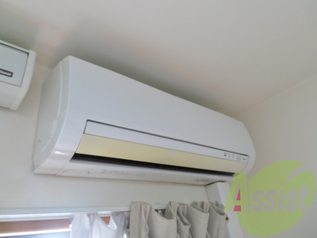 エアコンが設置されているのでこれからの季節も安心ですね エアコンが設置されているのでこれからの季節も安心ですね