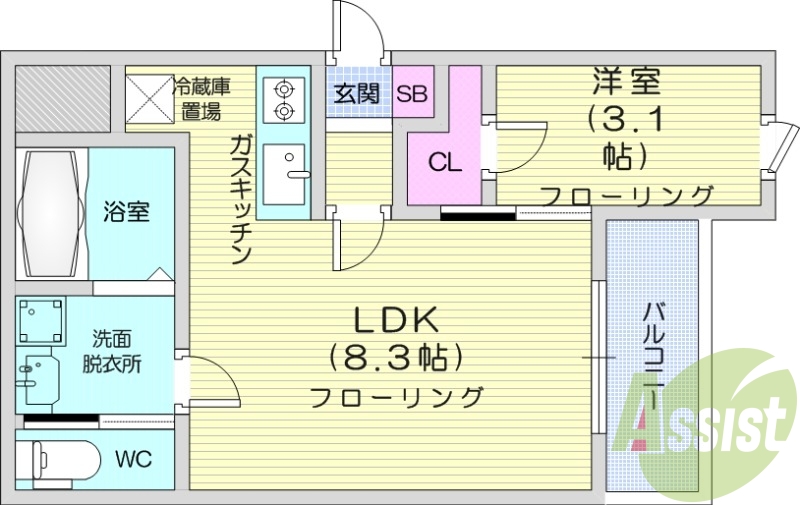 エアコン、ネット無料、洗面脱衣所、収納、追い焚き