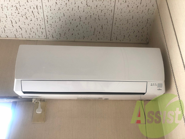 エアコンが付いていますので寒暖対策もばっちり。 エアコンが付いていますので寒暖対策もばっちり。