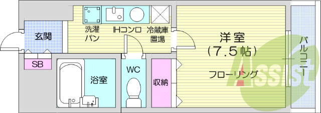 ＩＨクッキングヒーター、ＴＶ付インターホン。