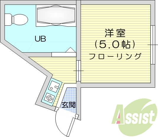 １R、単身者限定、即入居可、駅徒歩圏内