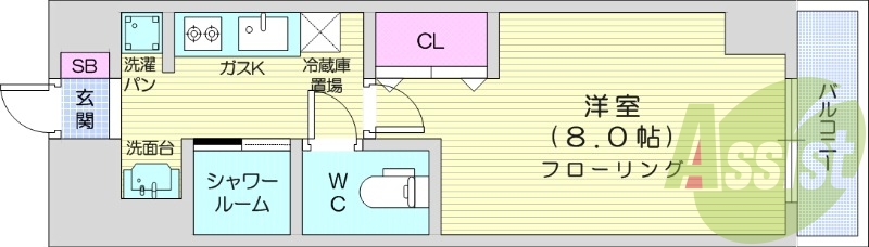 1K、追い炊き機能、バストイレ別、シューズボックス