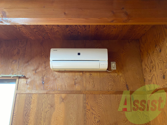 エアコンももちろんついております。安心ですね エアコンももちろんついております。安心ですね