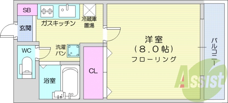 1K、最上階、暖房便座、冷暖房エアコン、インターネット無料