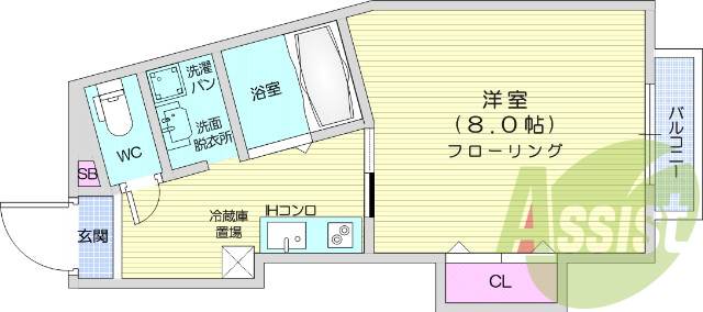 写真は別室です。1K、エアコン、バストイレ別、浴室テレビ、