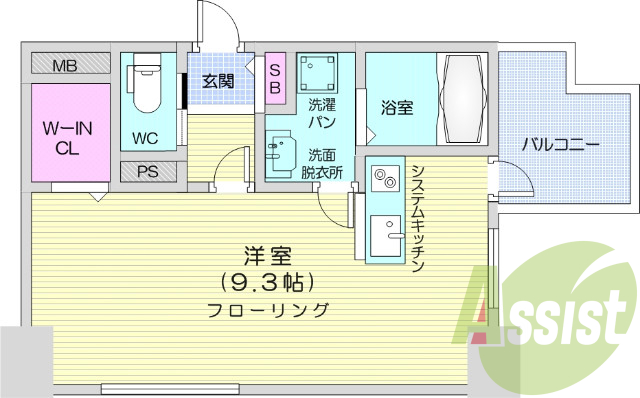 11階の間取り図