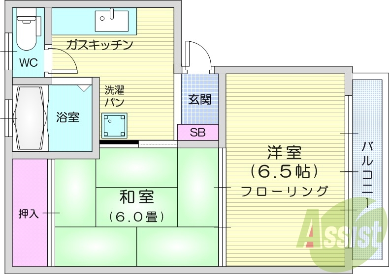 2*、温水洗浄便座、モニター付きインターホン、給湯