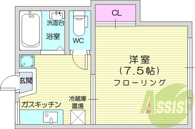 バストイレ別、TVドアホン、ウォシュレット機能付きトイレ