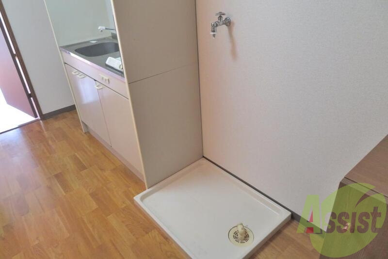洗濯機置場も室内にしっかり完備されています。 洗濯機置場も室内にしっかり完備されています。