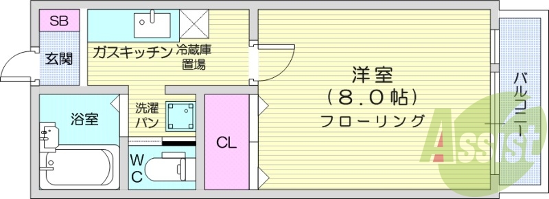 1*、エアコン、モニター付きインターホン