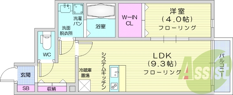 ※建築中※1LDK、IH、追炊き機能、独立洗面台、ネット無料