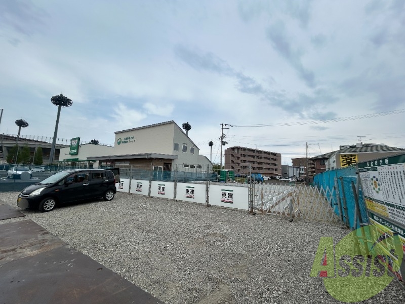 新田東1丁目新築アパートの外観