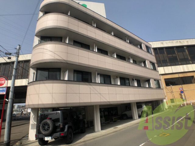 八乙女深松マンションの外観
