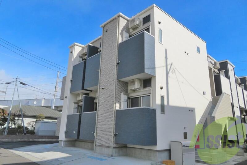仙台市若林区南小泉の賃貸アパートの外観