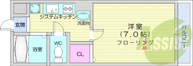南向き、BT別、浴室乾燥機、システムキッチン