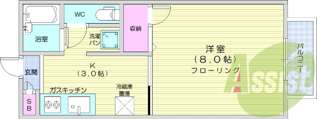 南向き、閑静な住宅街、B・T別、温水洗浄便座