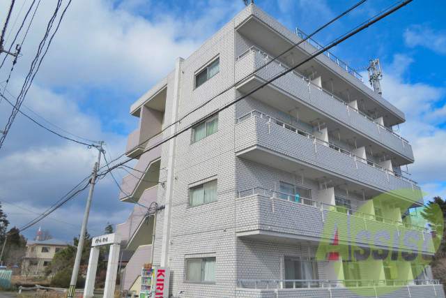 仙台市太白区萩ケ丘の賃貸マンションの外観