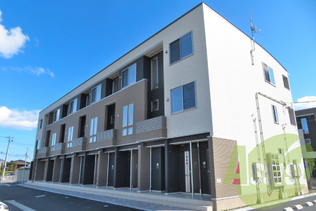 仙台市太白区中田町字境の賃貸アパートの外観