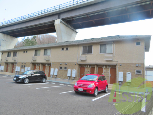 仙台市太白区上野山３丁目の賃貸アパートの外観