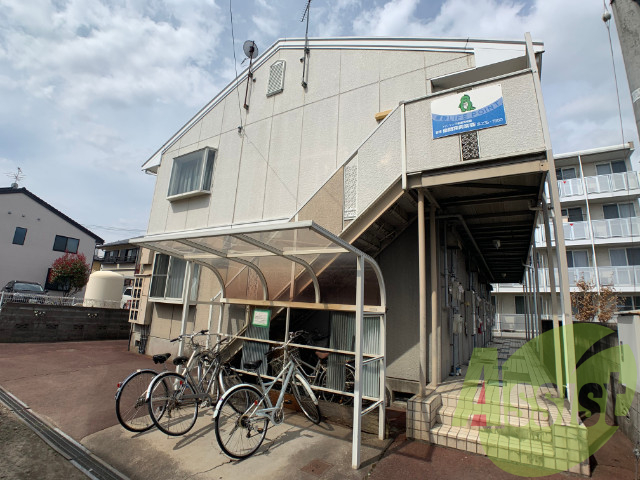 仙台市宮城野区萩野町１丁目の賃貸アパートの外観