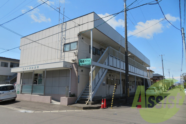 仙台市若林区上飯田１丁目の賃貸マンションの外観