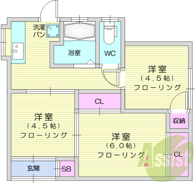 追い焚き機能、バス・トイレ別、トランクルーム