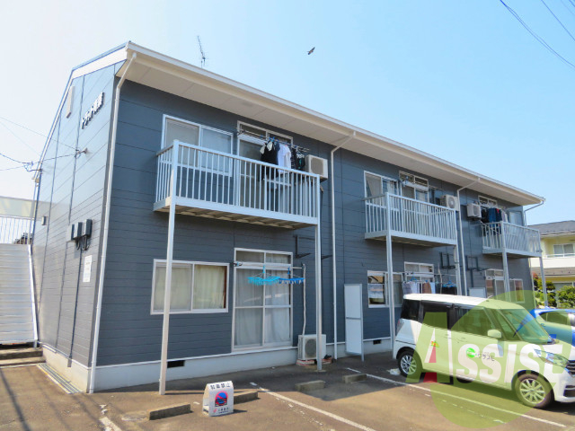 仙台市青葉区栗生４丁目の賃貸アパートの外観