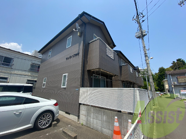 仙台市青葉区木町通２丁目の賃貸アパートの外観