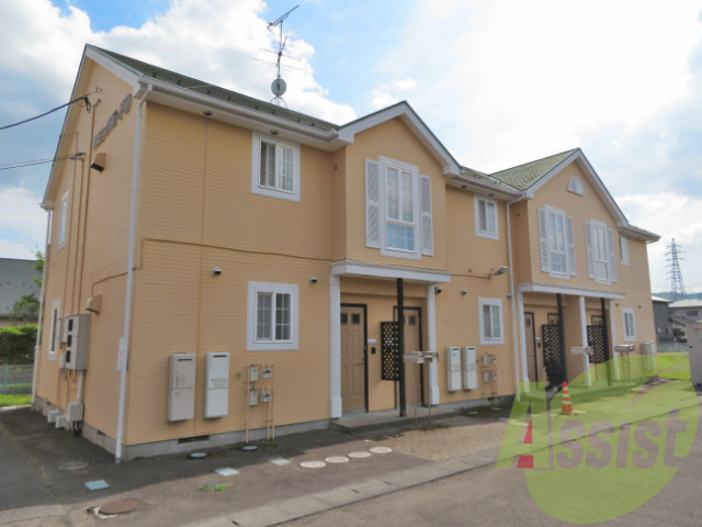 岩沼市本町の賃貸アパートの外観