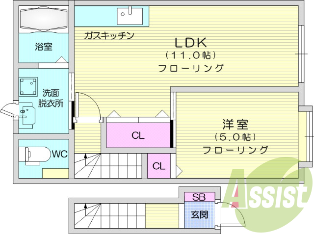 バス・トイレ別、浴室乾燥機、追い焚き機能、エアコン