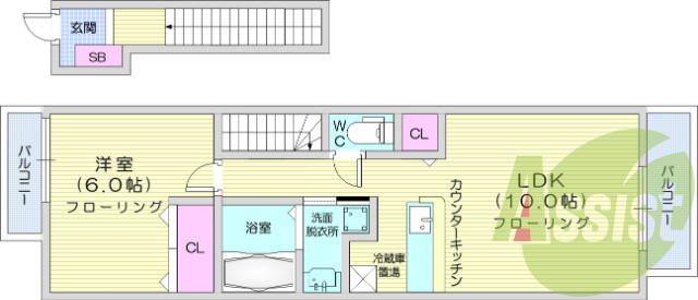 1ＬＤＫ、追い焚き、浴室乾燥、ウォシュレット