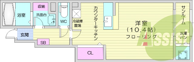 インターネット無料、追焚機能、システムキッチン、TVドアホン