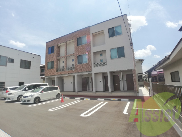 仙台市宮城野区高砂２丁目の賃貸アパートの外観