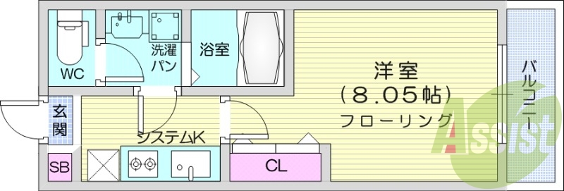 1K、温水洗浄便座、ネット無料、エアコン