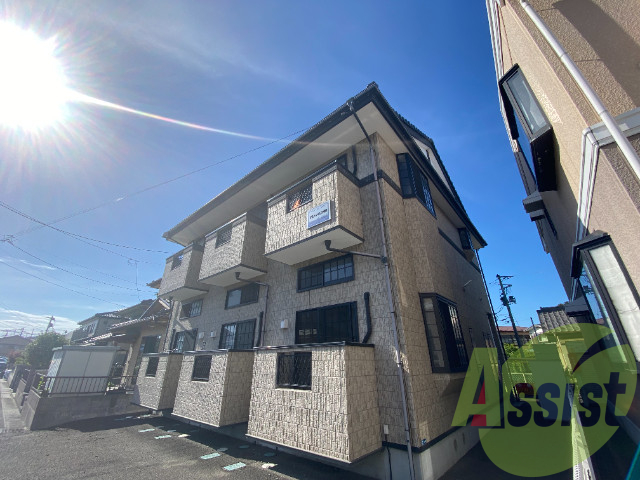 多賀城市中央３丁目の賃貸アパートの外観