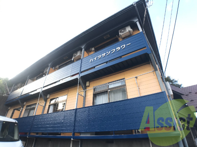 仙台市青葉区藤松の賃貸アパートの外観