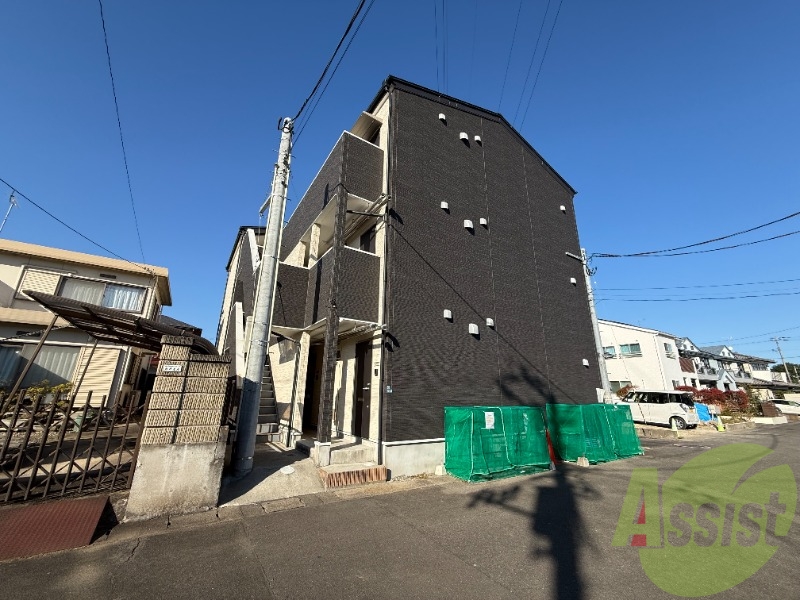 仙台市太白区西中田６丁目の賃貸アパートの外観