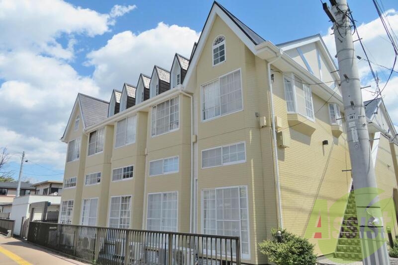 仙台市若林区一本杉町の賃貸アパートの外観