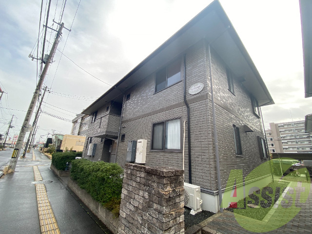 仙台市宮城野区新田東２丁目の賃貸アパートの外観