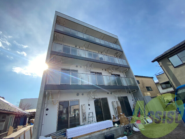 仙台市若林区五十人町の賃貸マンションの外観